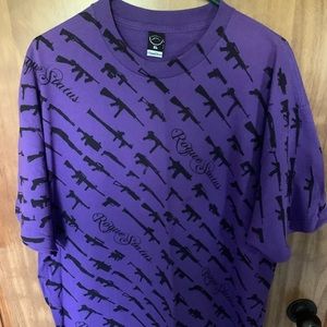 Rare Rogue Status Gun Show Mens XL Purple T-Shirt